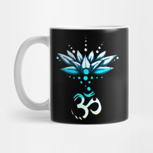 Ohm Lotus Flower. Mug